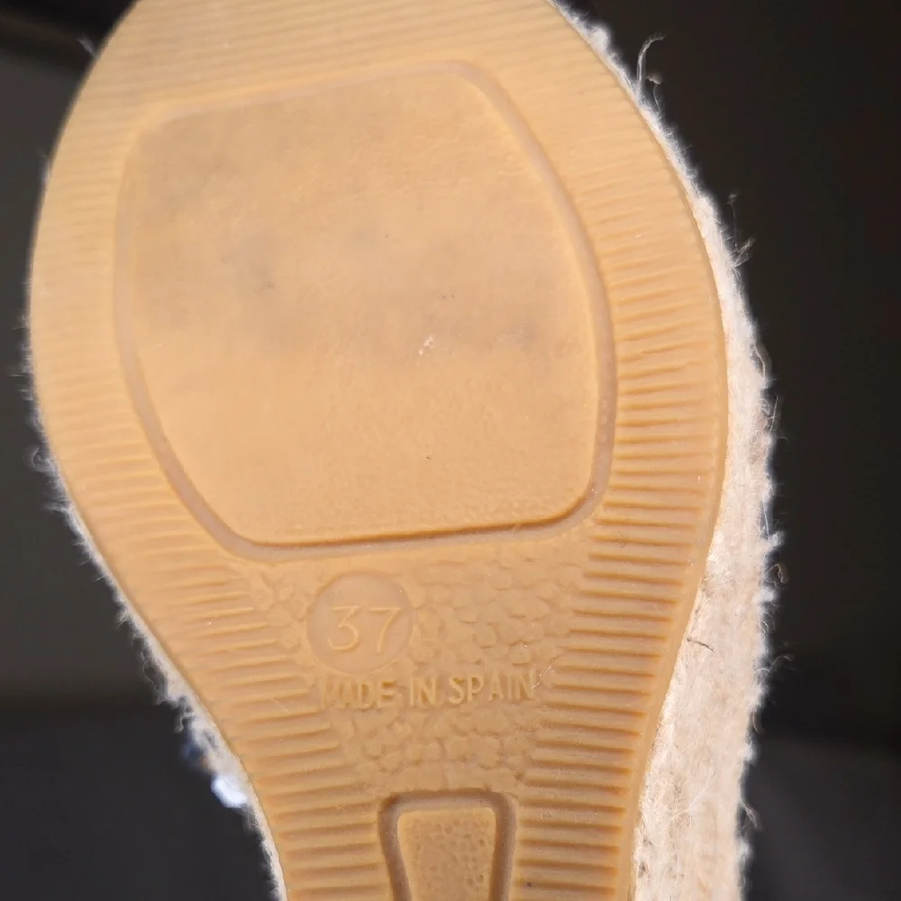 Bettye Muller Dawn Navy Espadrille Sandals